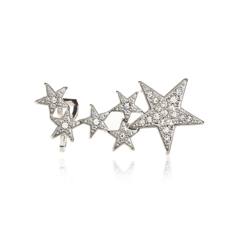 Diamond Star Women’s Stud and Clip-On Earrings