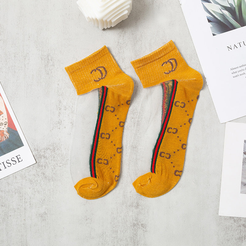 Stylish Women’s Short Socks - Breathable Summer Fashion