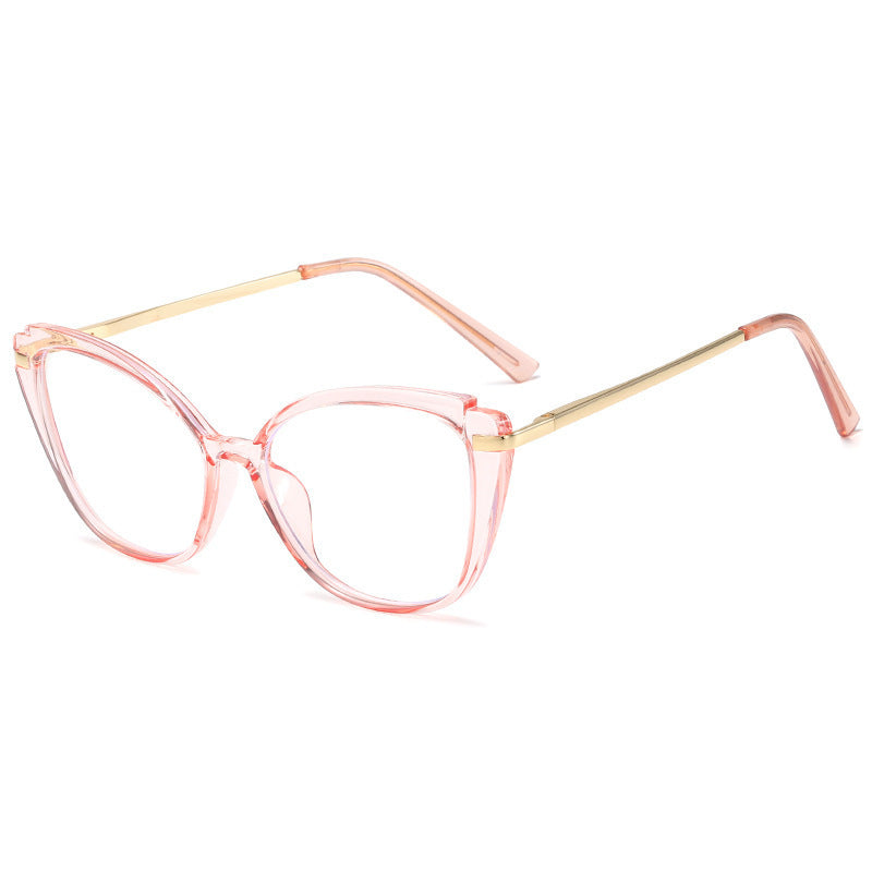 Vintage Triangular Blue Light Blocking Glasses for Women