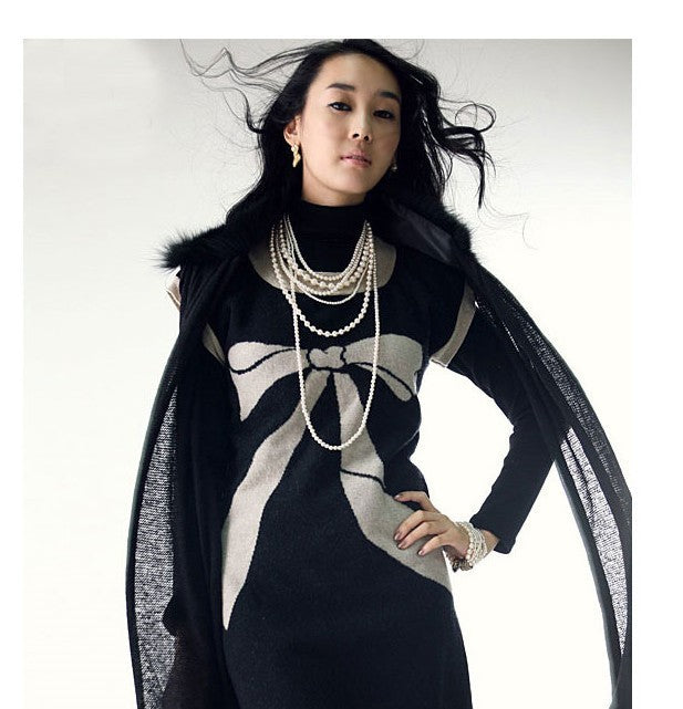 Fashion Pearl Statement Long Necklace for Women