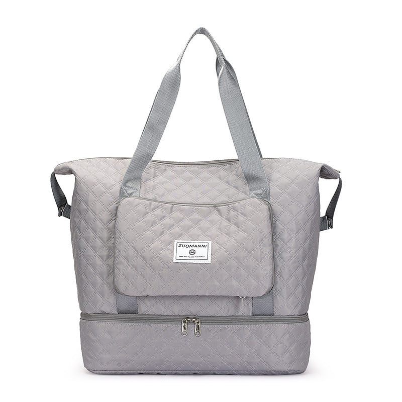 Large Capacity Portable Duffle Bag and Travel Organizer