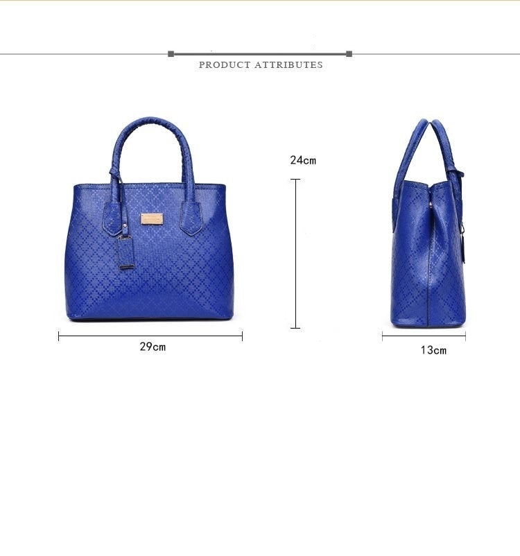 6-Piece Mother-Daughter Bag Set with Designer Handbags