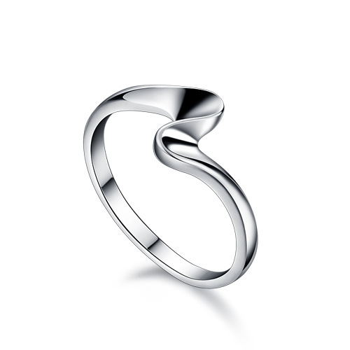 Silver Plated Lightning Ring for Women’s Jewelry