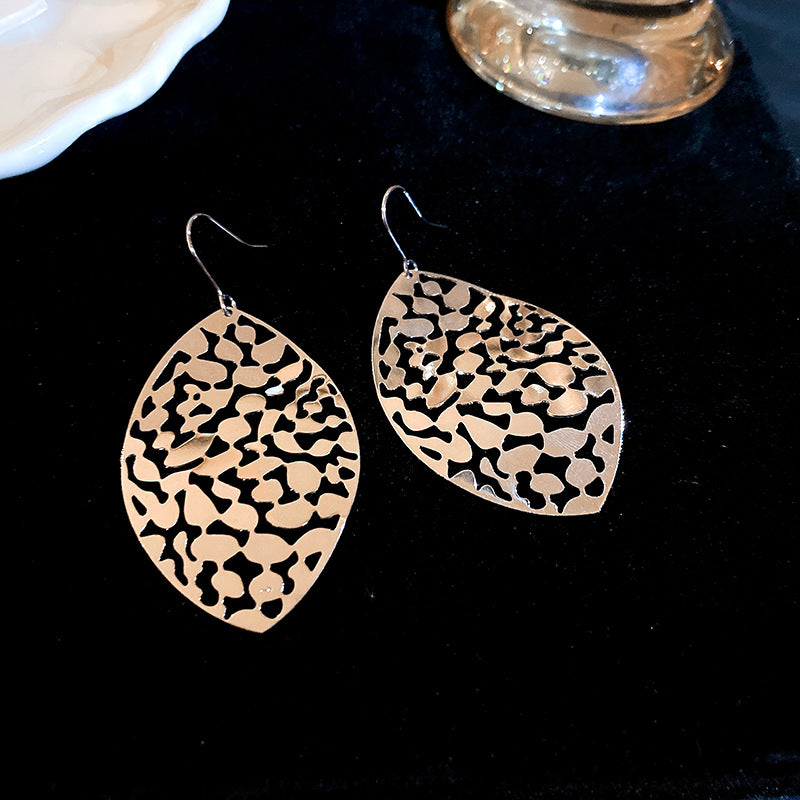Stylish Heart Star Sequined Tassel Earrings for Women