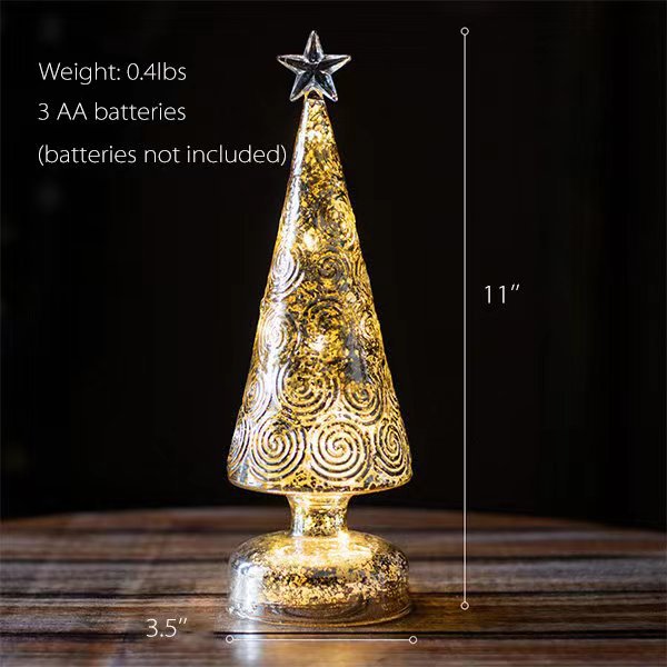 Christmas Tree Ornaments - Glass Holiday Decorations