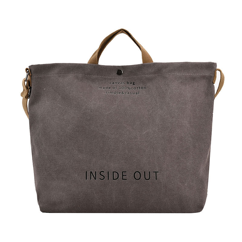 Casual Women’s Canvas Tote and Crossbody Handbag