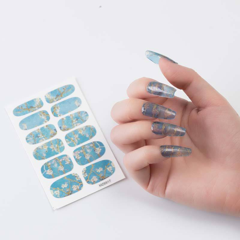 Nail Sticker with European and American Art Design