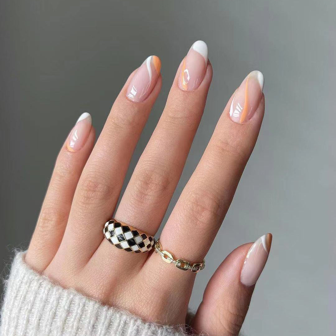 Nordic Wind Simple Nail Patch Line