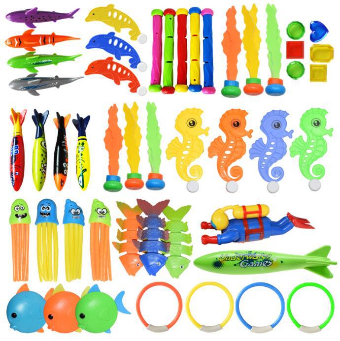 Summer Pool Diving Toys For Kids - Underwater Gem Set