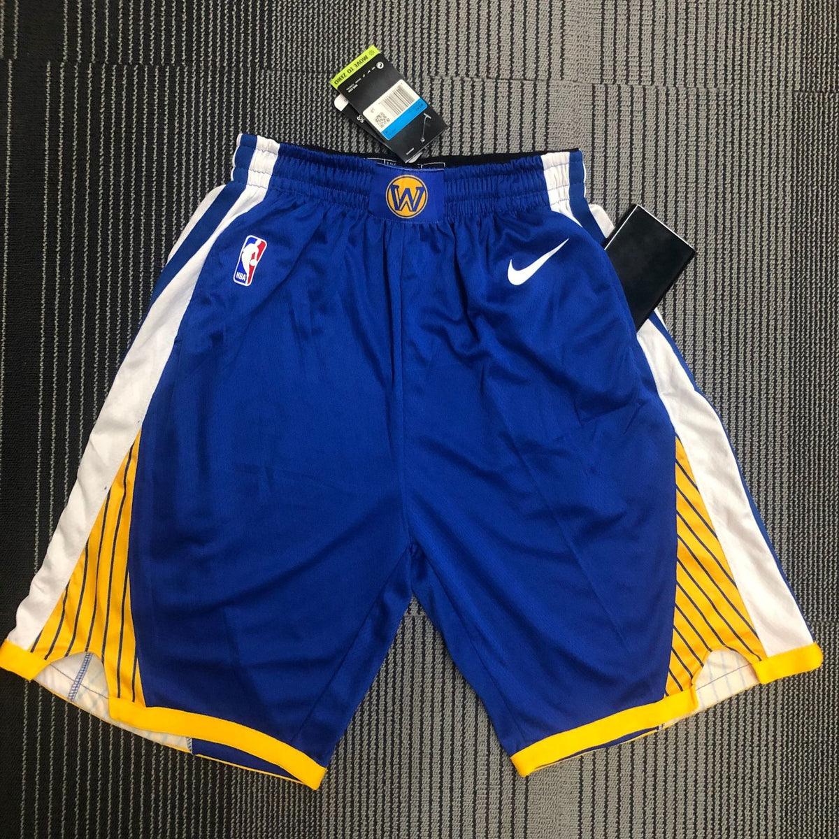 Warriors Men's Breathable Quick-Dry Basketball Shorts