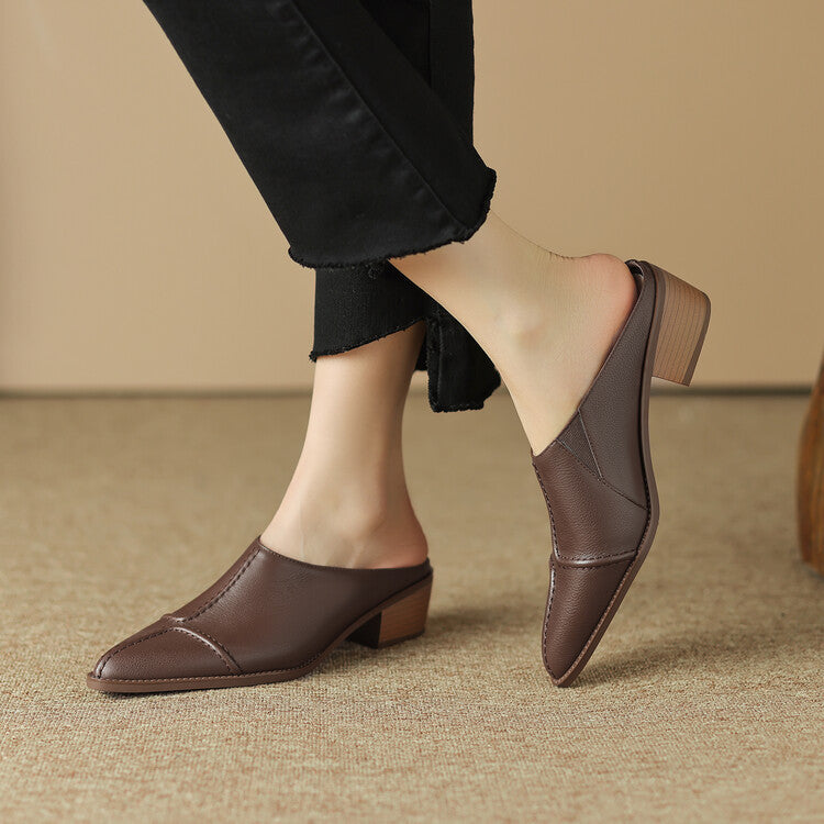 Women’s Spring Summer 2023 Korean Style Mules