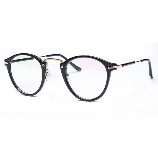 New Vintage Round Frame Glasses for Computer Use