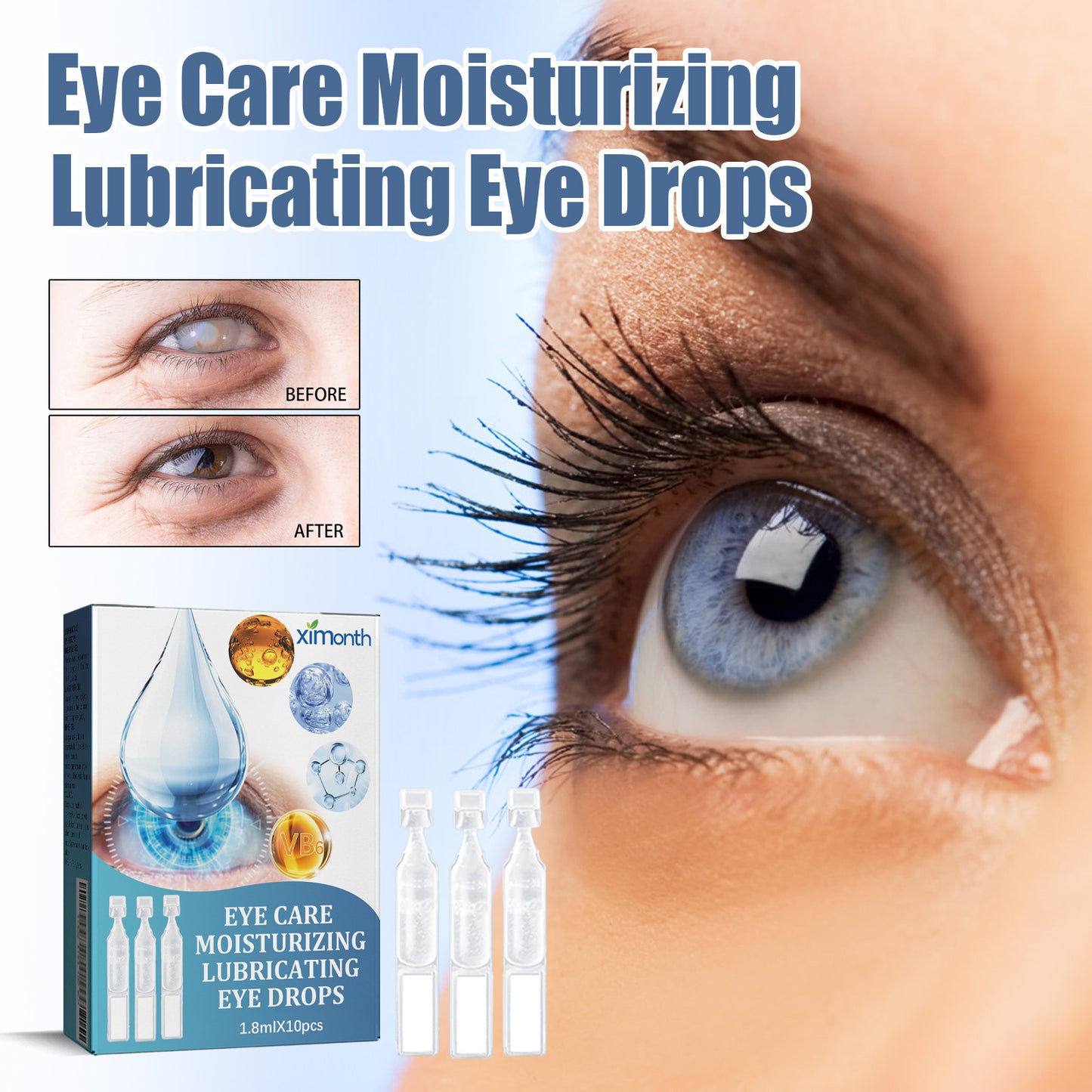 Ximonth Eye Drops for Relief and Eye Care