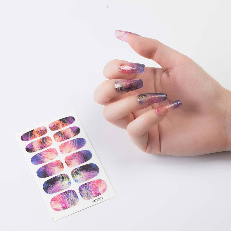 Nail Sticker with European and American Art Design