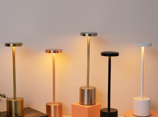 Minimalist USB Rechargeable Touch Table Lamp