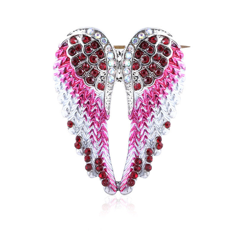 Angel Wings Brooch - Fashion Accessory for Girls