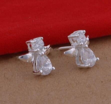 Jewelry, Sterling Silver Angel Stud Earrings