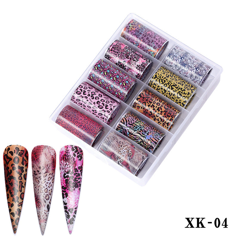 2020 New Nail Art Transfer Stickers - Starry Laser