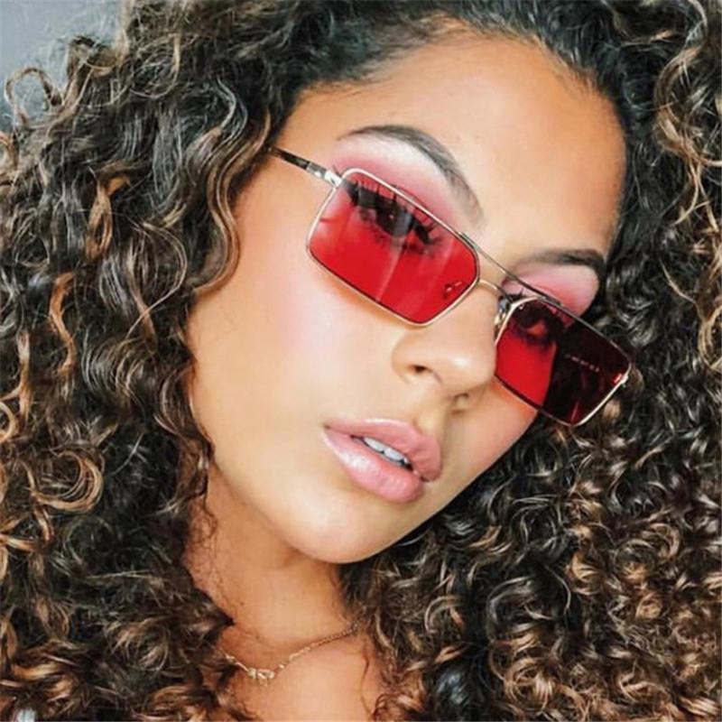 2020 Trendy Square Metal Sunglasses for Men and Women