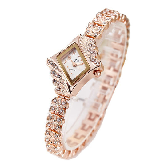 Wheat Ear Watch - Women's Fashion Gold Timepiece