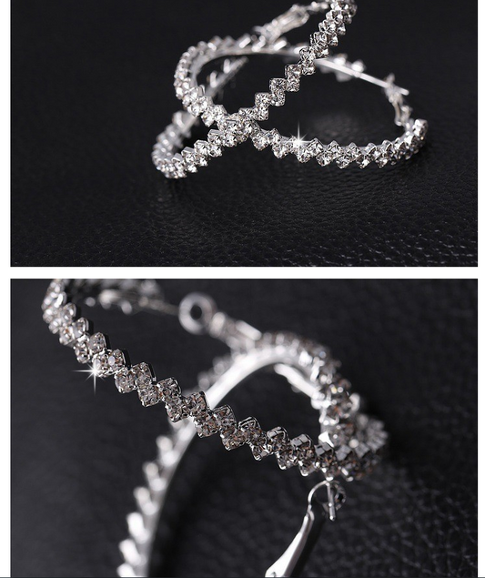 Crystal Stud Earrings