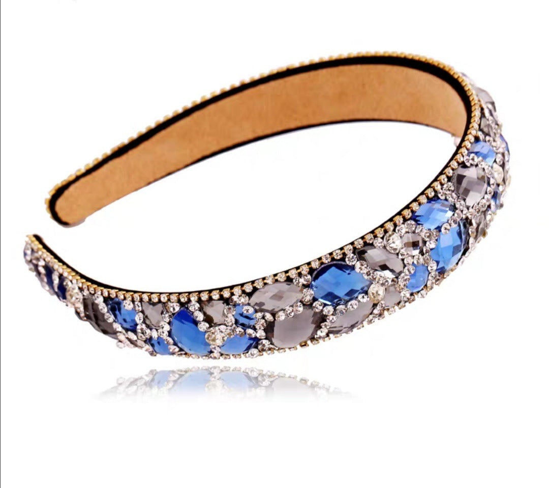 Wholesale Korean Fashion Headband with Crystal Accents