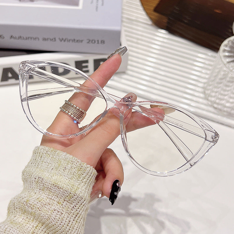 Vintage TR Blue Light Blocking Cat Eye Glasses Frame