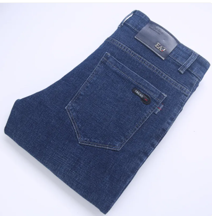 Jeans men's straight loose