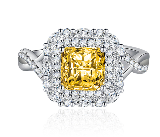 Natural Zircon Ring - Stylish Trendy Jewelry