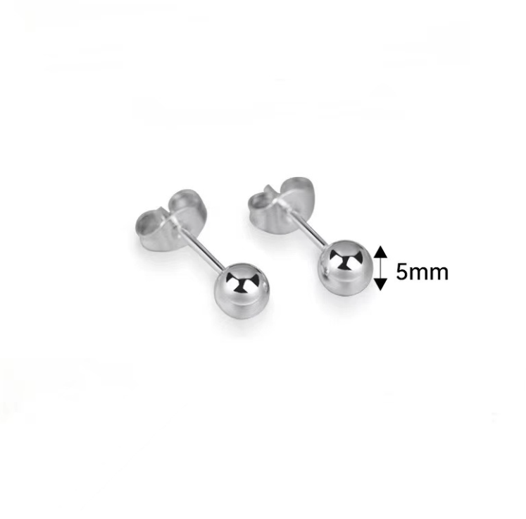 Ball Stud Earrings