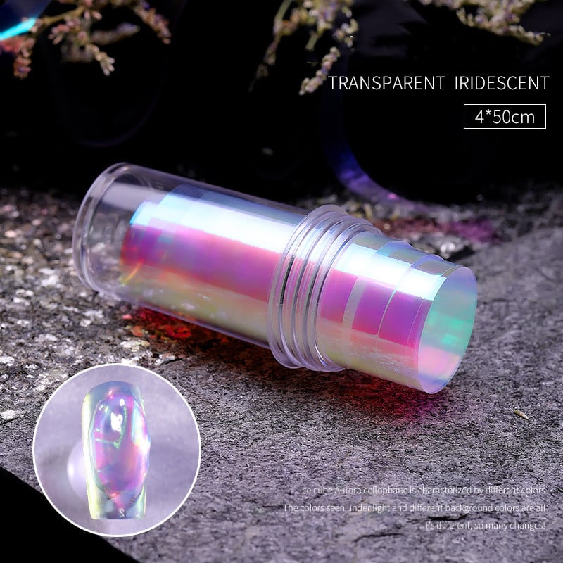 Aurora Ice Cube Nail Decoration Box