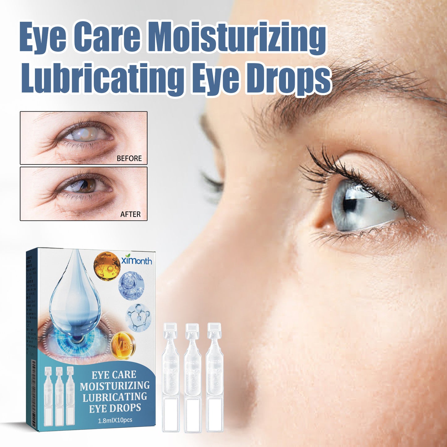 Ximonth Eye Drops for Relief and Eye Care