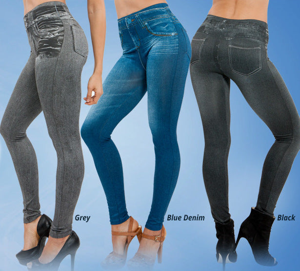 High-Waisted Skinny Jeans