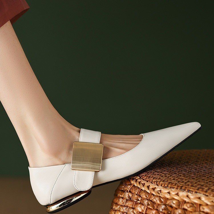 2023 Spring Autumn French Style Mary Jane Shoes for Women