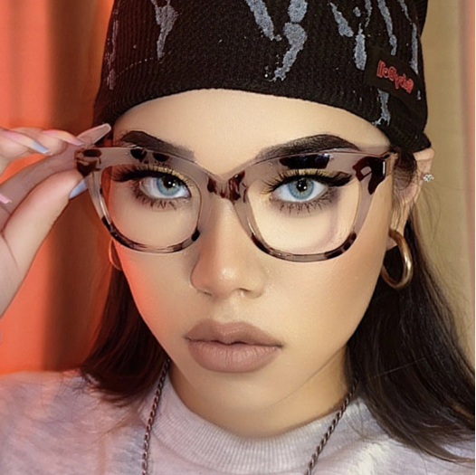 Trendy Anti-Blue Light Glasses Frame for Women