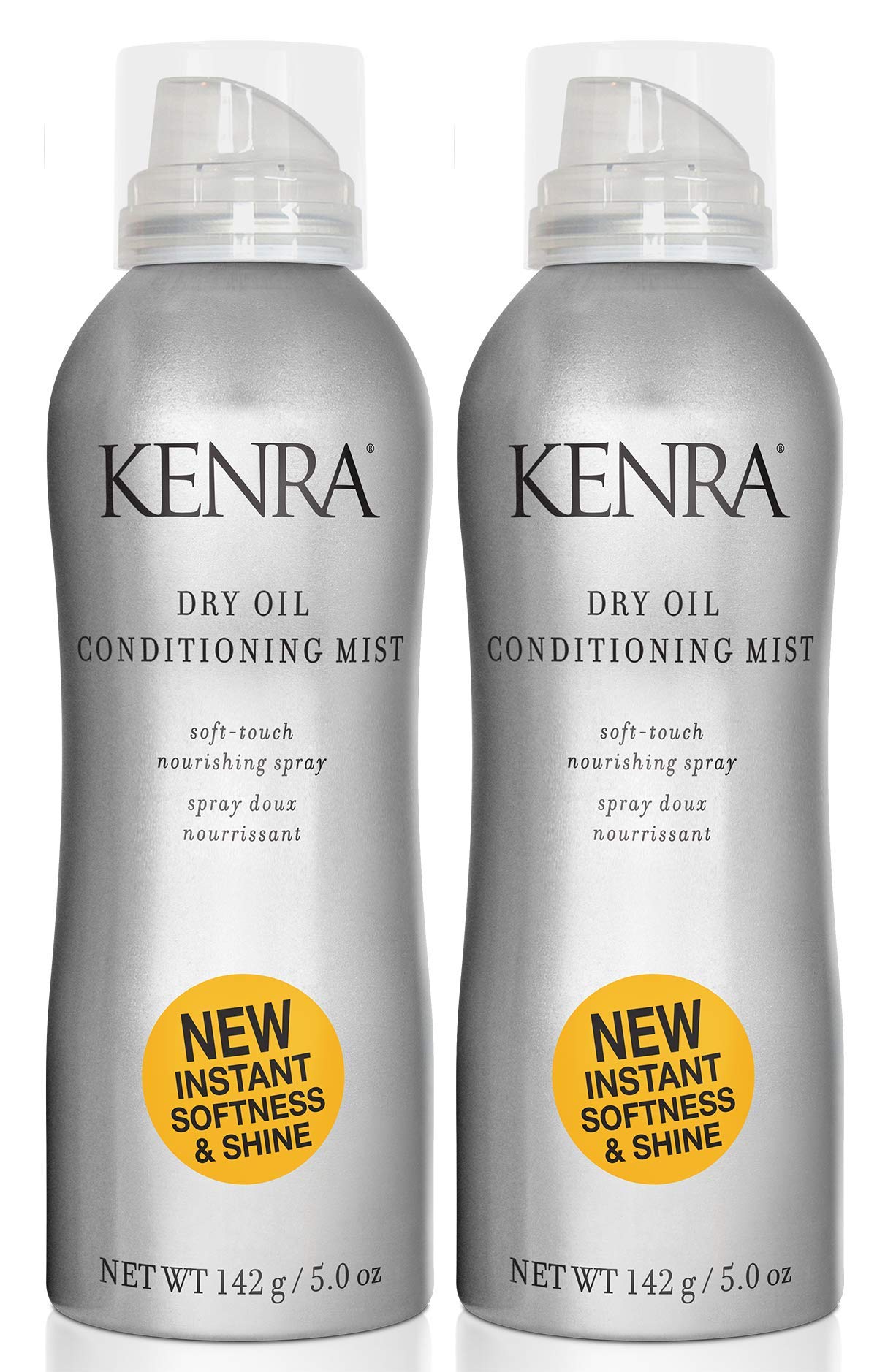 Kenra Dry Oil Conditioning Mist | Nourishing Spray | All Hair Types | 5 oz (2-Pack)
