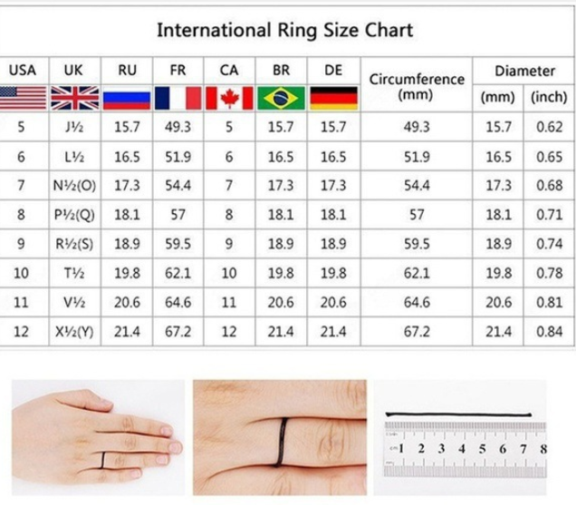 Fashion Square Zirconia Cross-Set Couple Rings