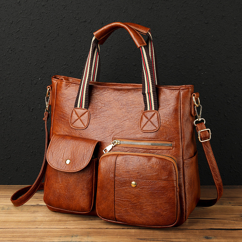 Large Capacity Women’s Crossbody Multi-Pocket Handbag