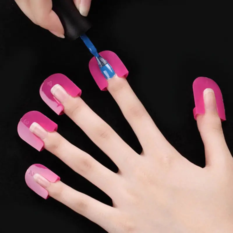 26 Pcs U Curve Nail Protector Tools for Nail Art