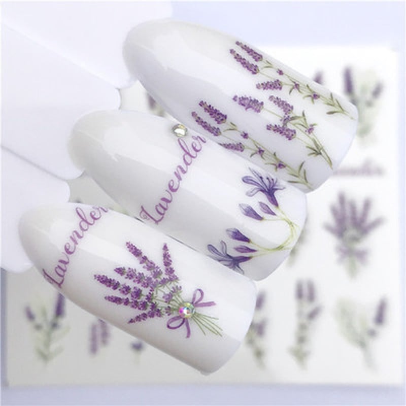 Animal and Plant Nail Art Stickers