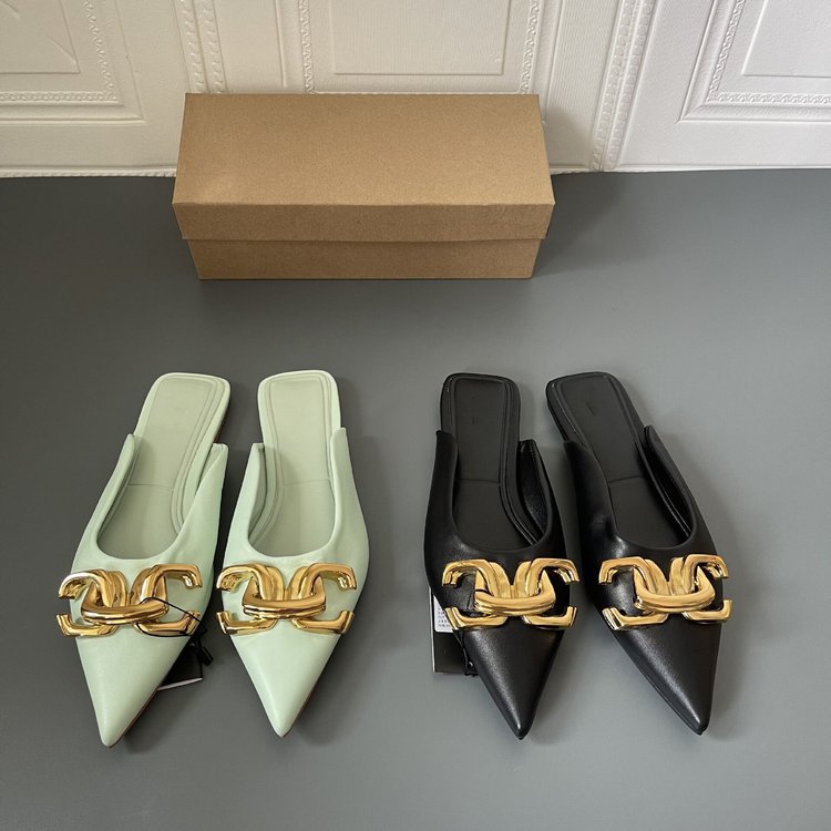 Plus Size Women's Shoes 41-43 Flat Mules 2023 Style