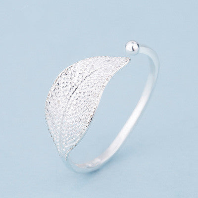 Leaf and Flower Ring Jewelry
