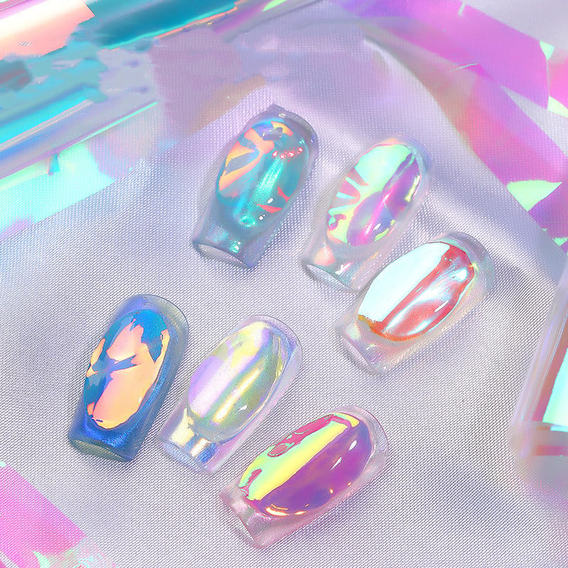 Aurora Ice Cube Nail Decoration Box