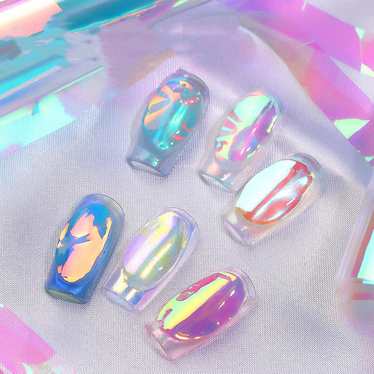 Aurora Ice Cube Nail Decoration Box