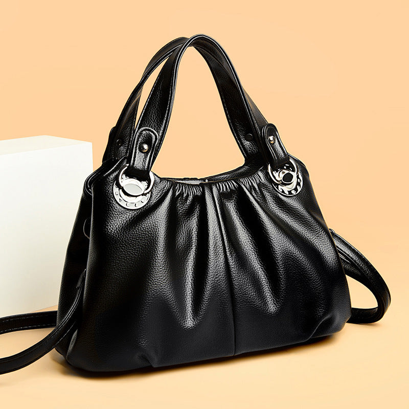 2023 Women's Fashion Soft Leather Tote Bag (Large Capacity)