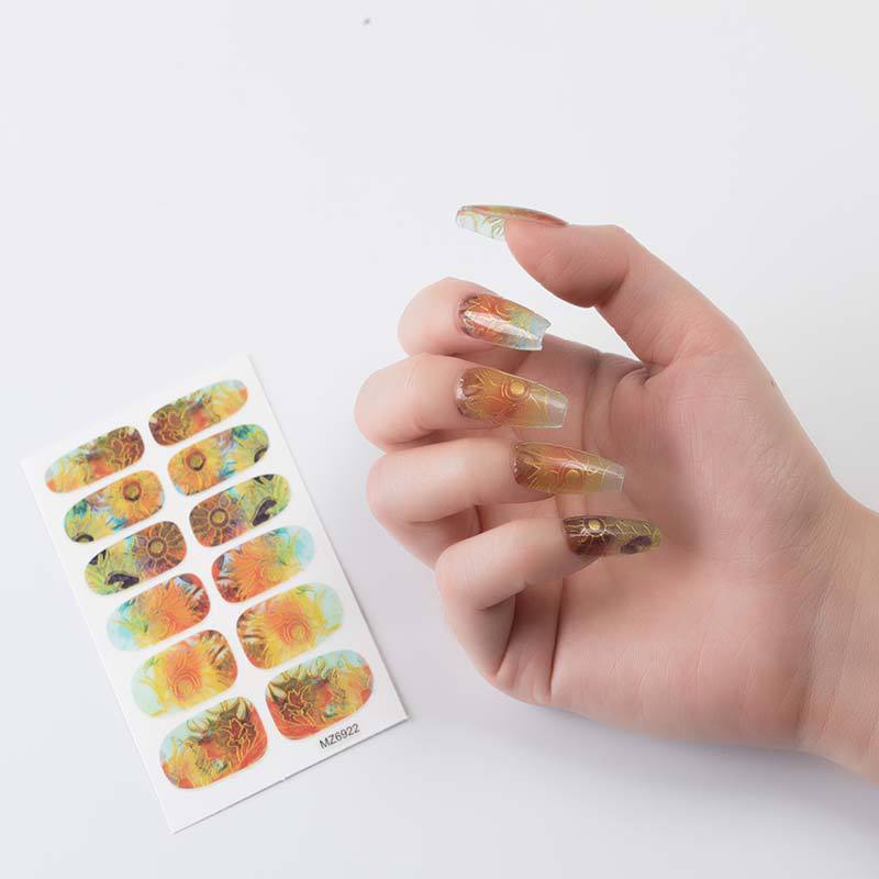 Nail Sticker with European and American Art Design