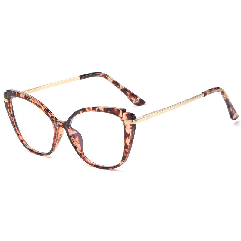 Vintage Triangular Blue Light Blocking Glasses for Women