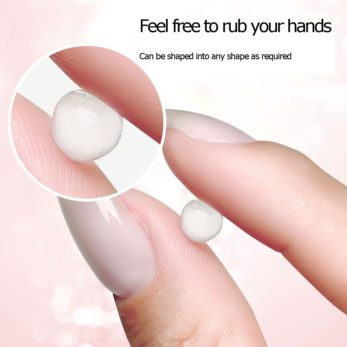 Solid Nail Glue Gel Adhesive for DIY Nail Art