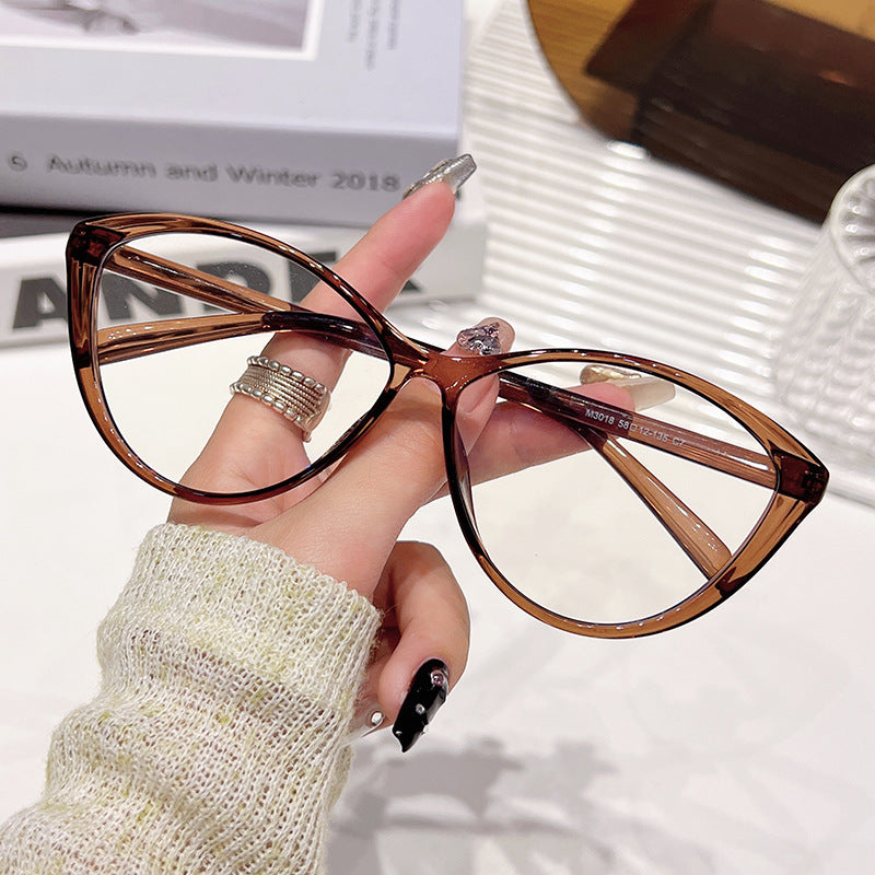 Vintage TR Blue Light Blocking Cat Eye Glasses Frame