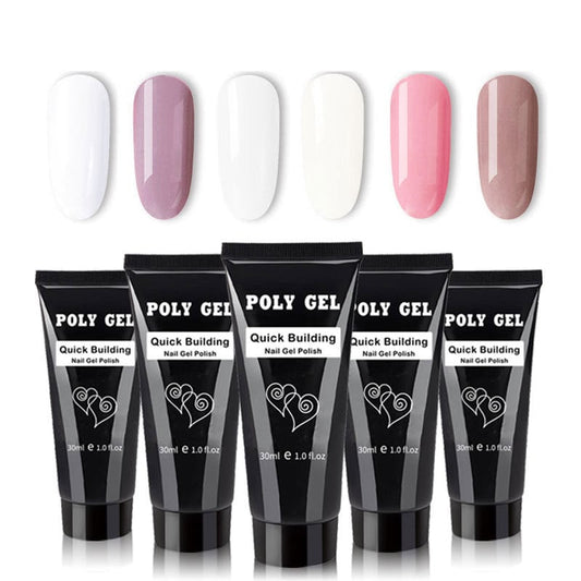 Phototherapy Crystal Nail Extension Glue and Mold Set